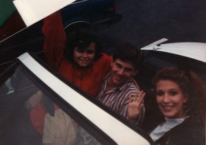 Rachel Camp, John Hart, Bonnie Gillespie -- Reed 3 -- representing in The Mighty TicTac, Athens, GA, 1989