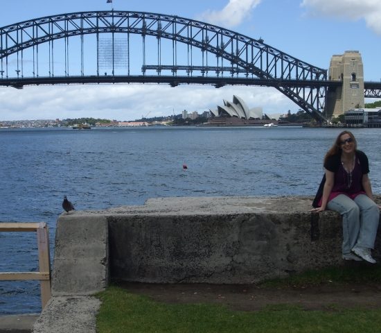 120209 bonnie gillespie at sydney harbour