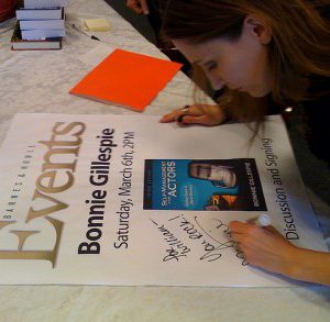 bonnie gillespie sign smfa poster barnes noble