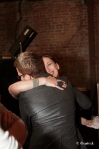 Hugging Ryan