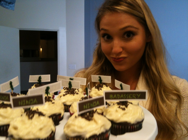 Ninja Badassery Cupcakes from J'aime