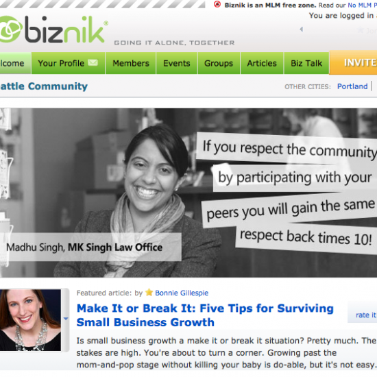 bonnie gillespie on biznik