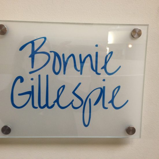 awesome office sign bonnie gillespie