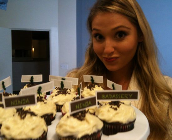 ninja cupcakes J'aime Leilani Spezzano