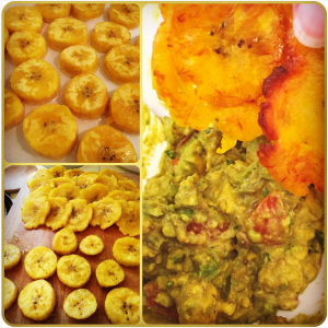 R1D21 tostones homemade guacamole