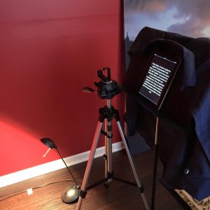 GIGFTNY iPad as TelePrompTer