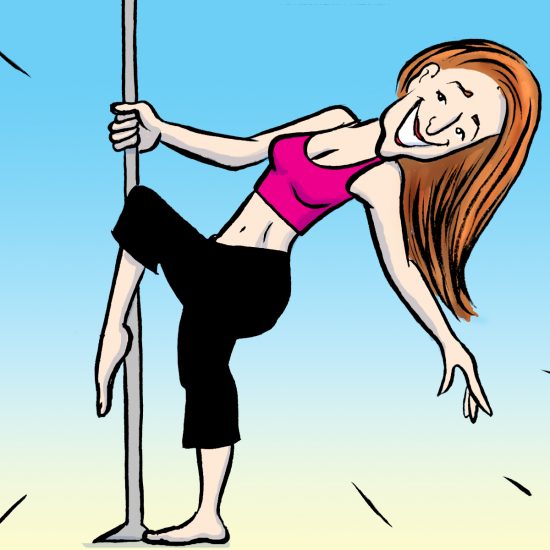 bonnie gillespie on the pole by chari pere