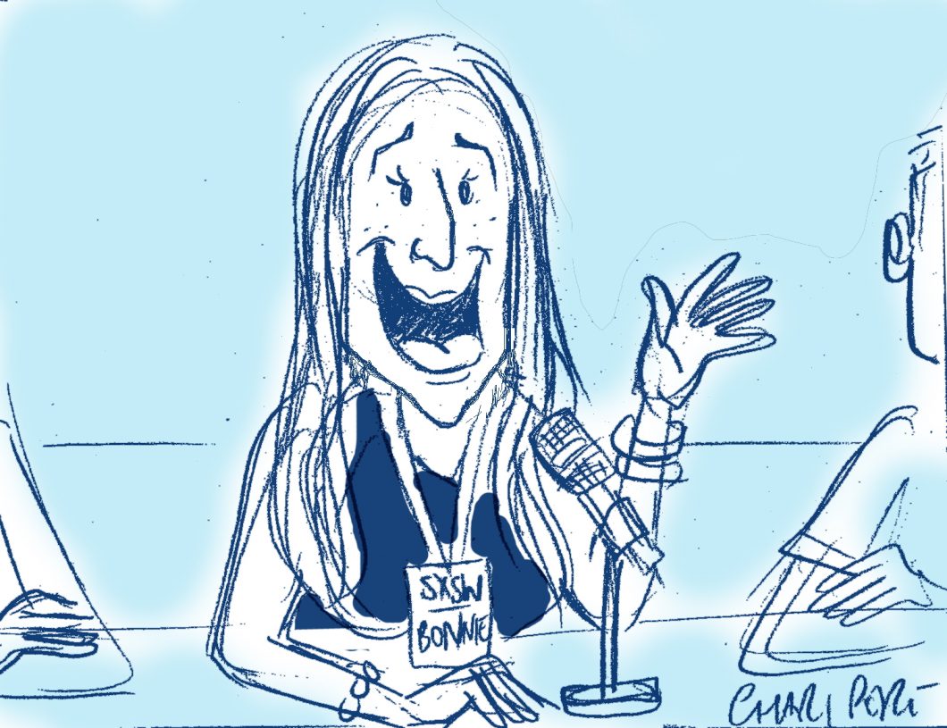 bonnie gillespie sxsw panel by chari pere