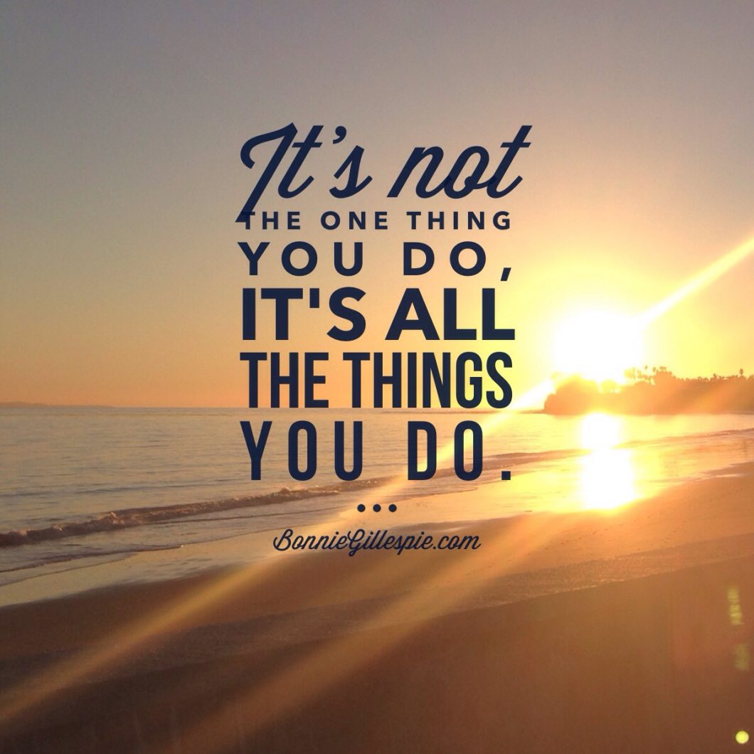 all the things you do bonnie gillespie