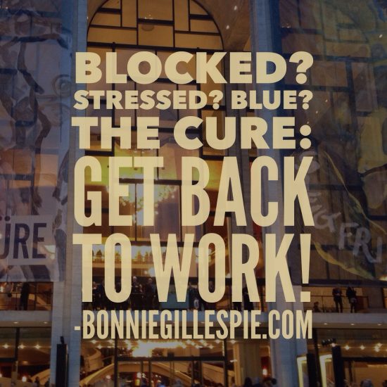 blocked get back to work bonnie gillespie