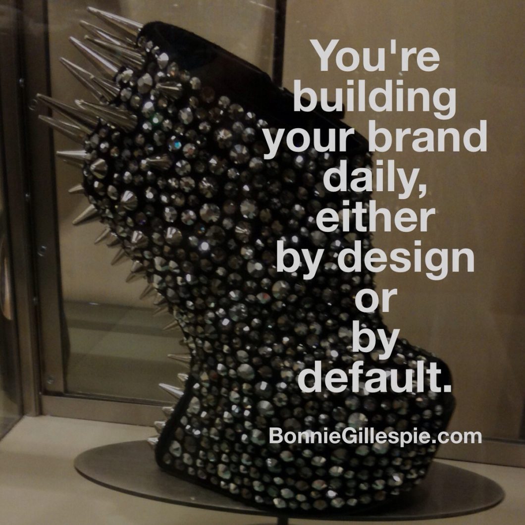 building brand by design or default bonnie gillespie