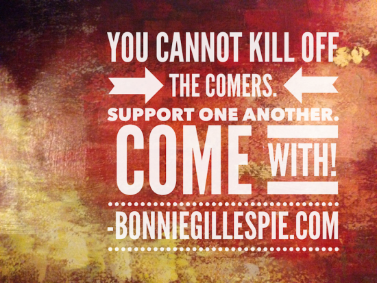 cant kill off the comers bonnie gillespie