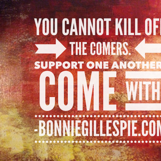 cant kill off the comers bonnie gillespie
