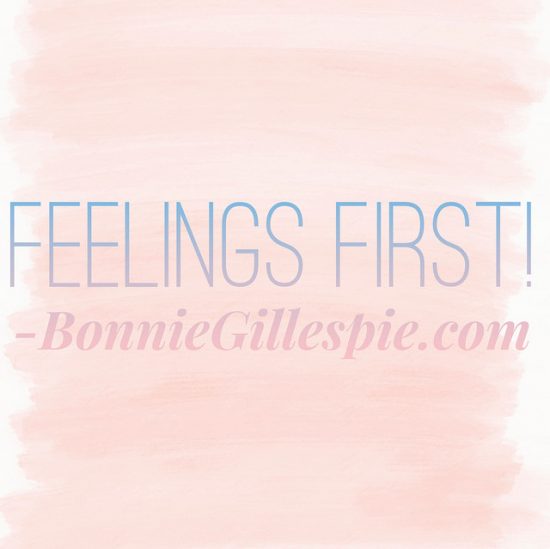 feelings first bonnie gillespie