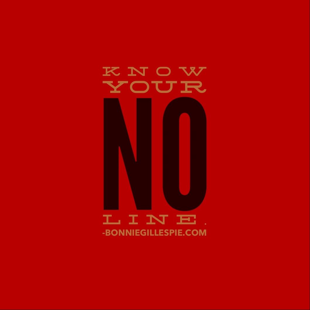 know your no line bonnie gillespie