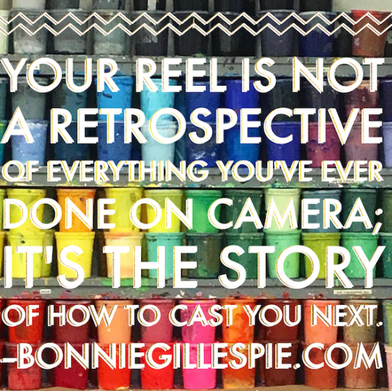 reel is the story of how to cast you next bonnie gillespie