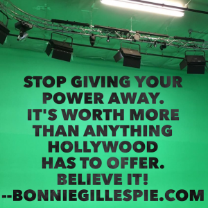 stop giving your power away bonnie gillespie