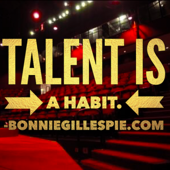 talent is a habit bonnie gillespie