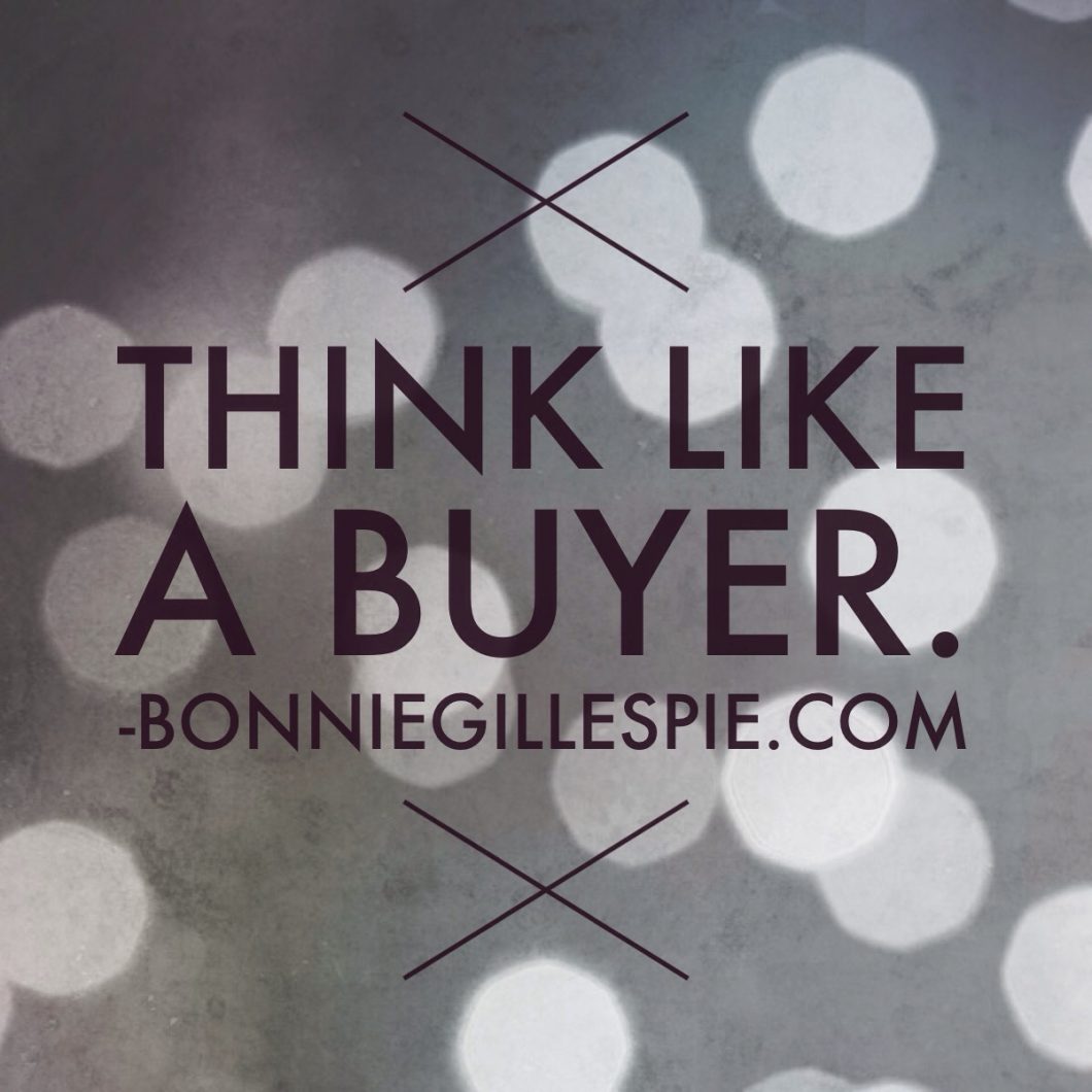 think like a buyer bonnie gillespie