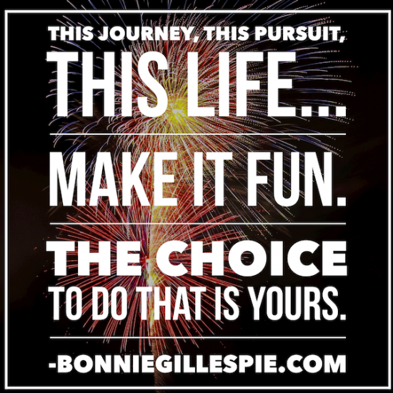 this life is fun bonnie gillespie