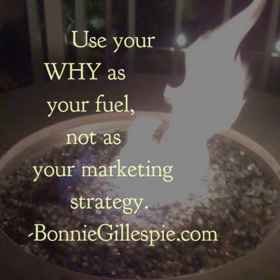why as fuel not marketing strategy bonnie gillespie