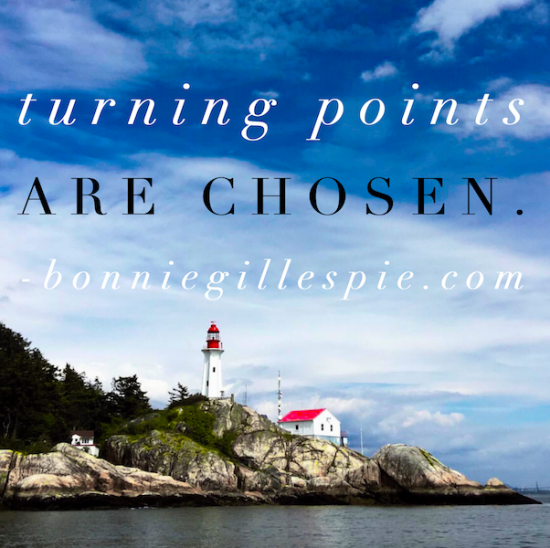 turning points are chosen bonnie gillespie