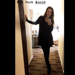 bonnie gillespie ootd new york may 2018