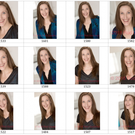 help bonnie gillespie pick a headshot