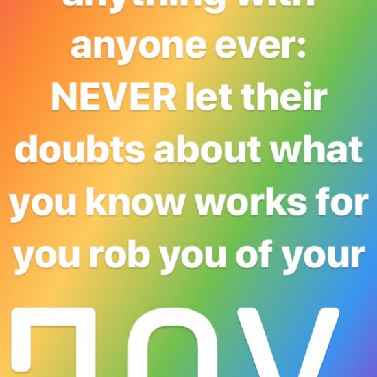 dont let others rob your joy bonnie gillespie