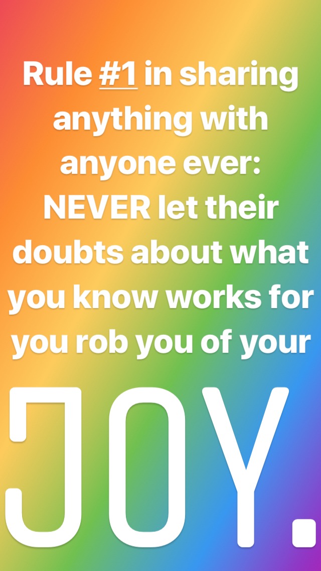 dont let others rob your joy bonnie gillespie