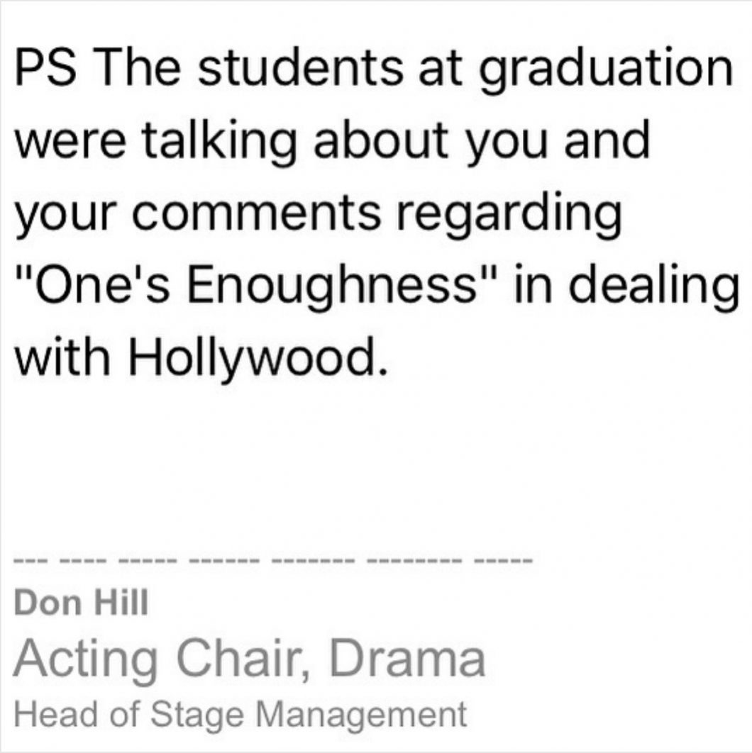 Hooray! Bonnie Gillespie's Enoughness Message Is Landing!