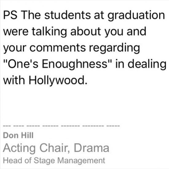 Hooray! Bonnie Gillespie's Enoughness Message Is Landing!