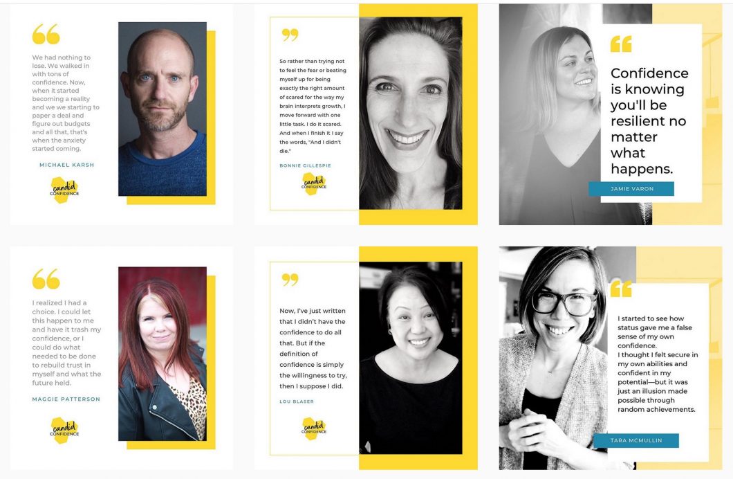 Bonnie Gillespie in Candid Confidence by Tara McMullin