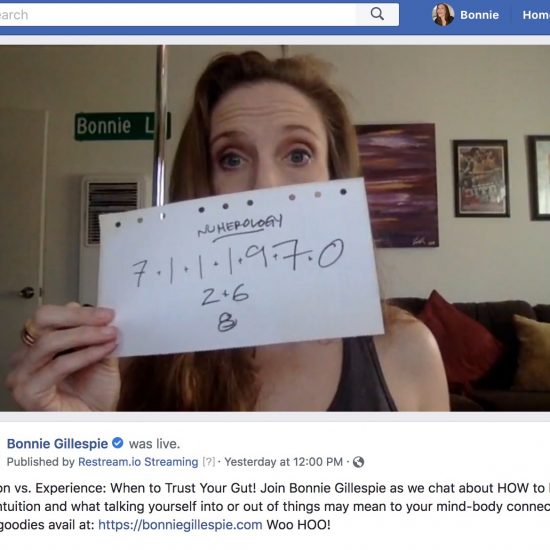 Bonnie Gillespie shows you how to use numerology to give you the edge!