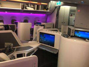 Fiji Airways Business Class A350 Nadi to LAX by Bonnie Gillespie