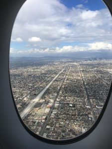 Flying Home to Los Angeles by Bonnie Gillespie