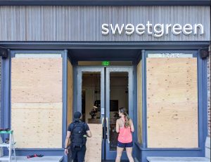 Looted -- Sweetgreen Santa Monica, June 1, 2020