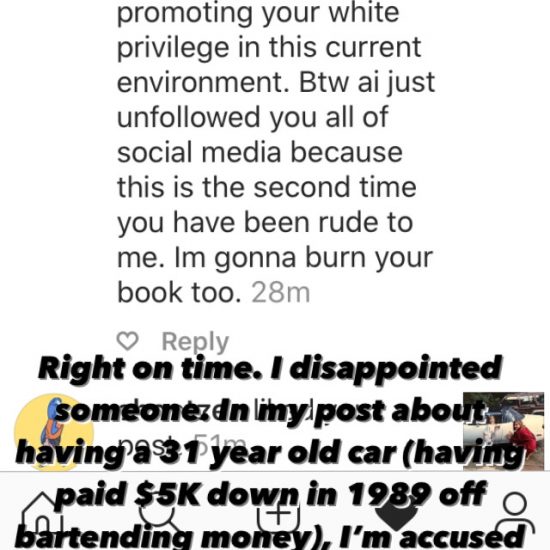 Fan Burns Bonnie Gillespie's Book. Her reaction? "Thanks for the twenty bucks!"