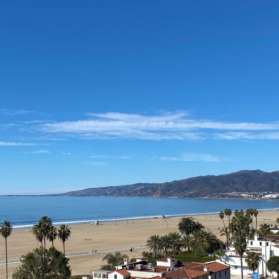 christmas day in santa monica 2020 by keith johnson