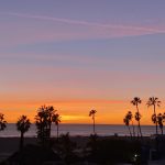 last sunset of 2020 Bonnie Gillespie Santa Monica