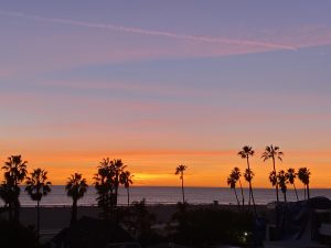 last sunset of 2020 Bonnie Gillespie Santa Monica