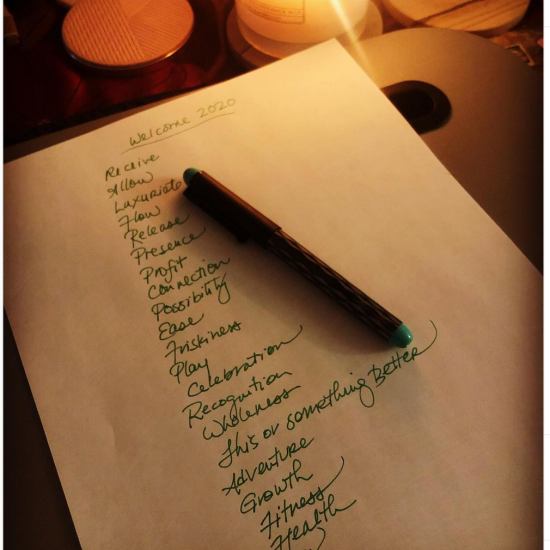 welcome 2020 list by Bonnie Gillespie