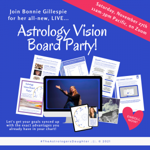 Bonnie Gillespie's Astrology Vision Board Party!