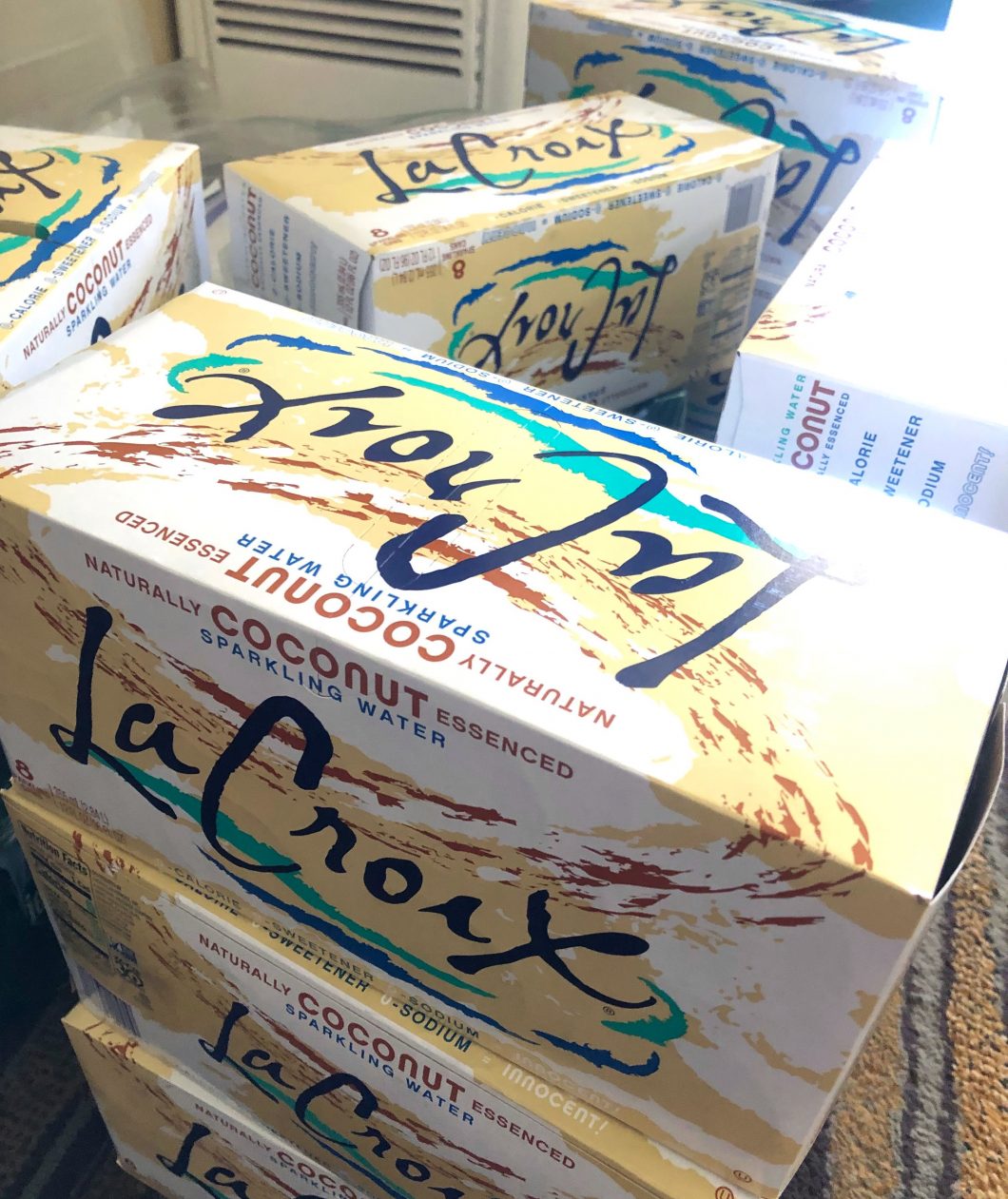 All the La Croix Coconut