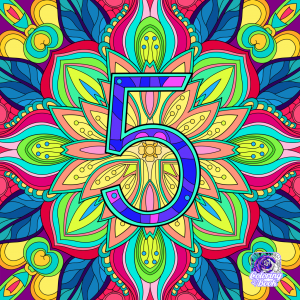 numerology 5 paint by number
