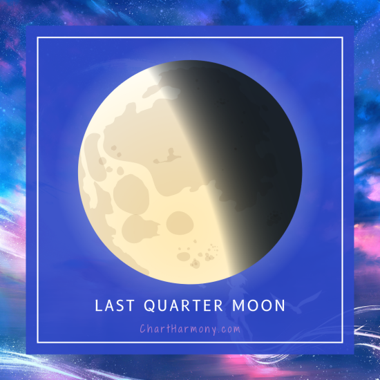Chart Harmony with the Last Quarter Moon