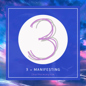 Chart Harmony with Numerology 3