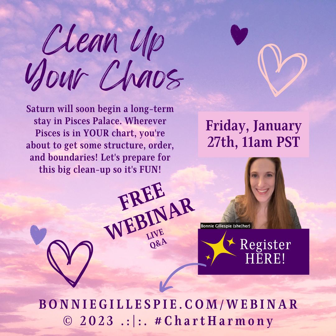 Clean Up Your Chaos webinar with Bonnie Gillespie