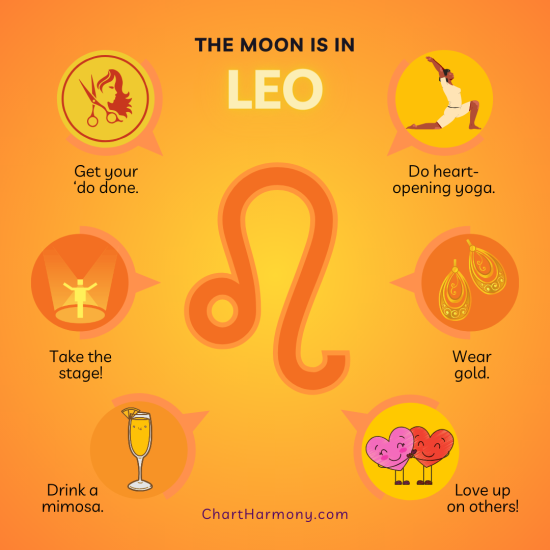 Chart Harmony - Moon in Leo