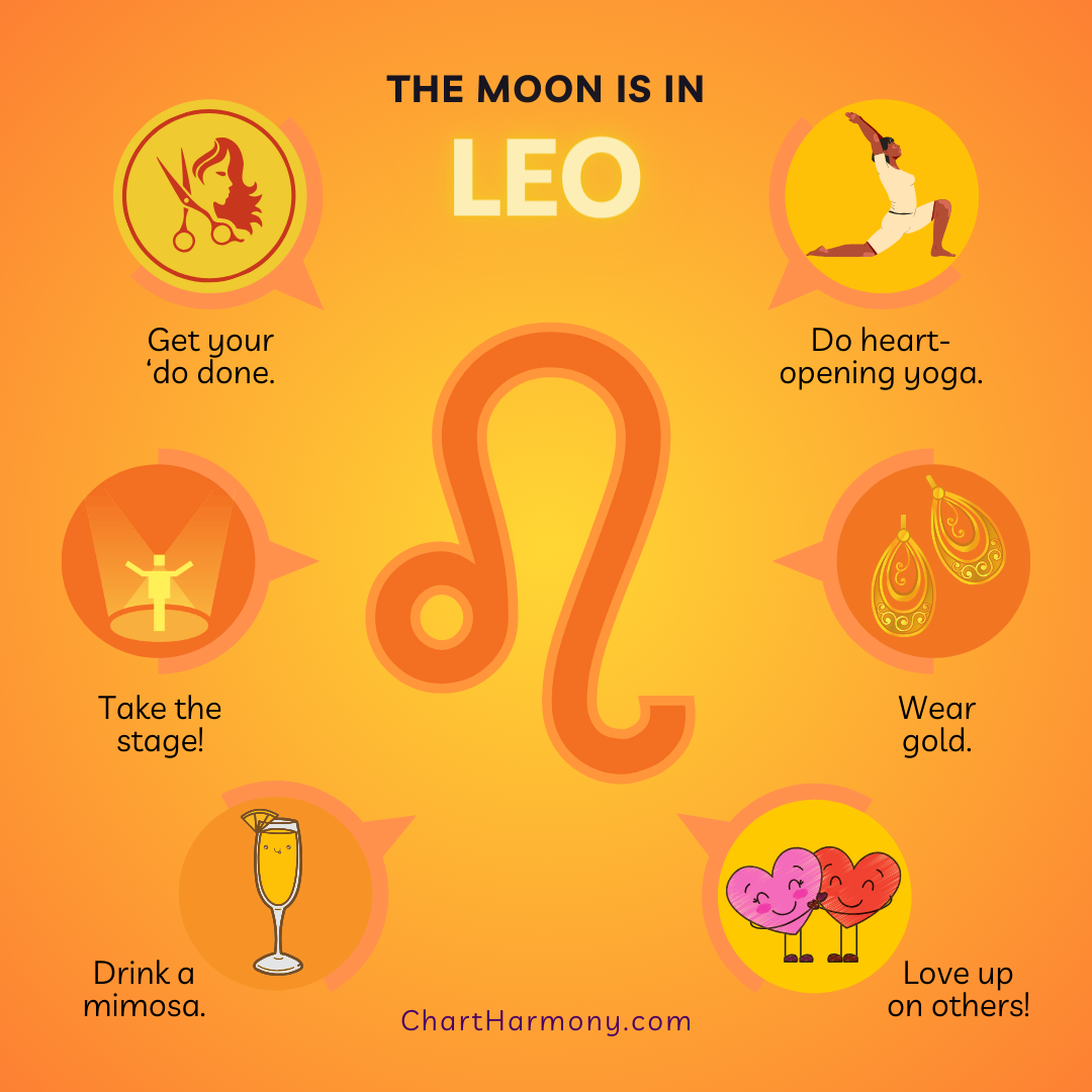 Moon in Leo Use Your Moons Bonnie Gillespie